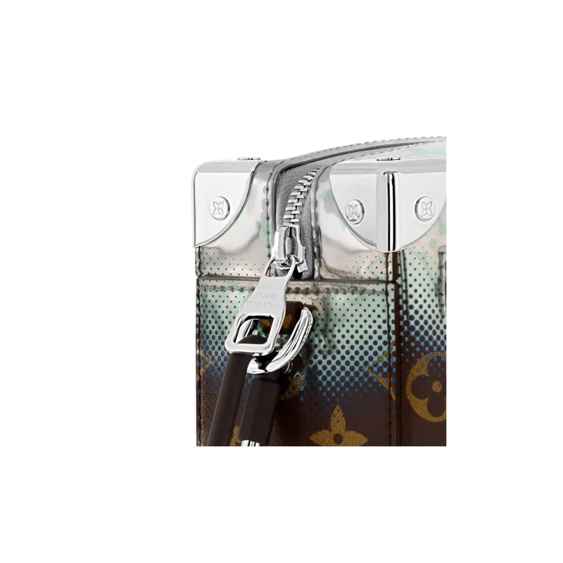 LOUIS VUITTON Mini Soft Trunk Metallic-4