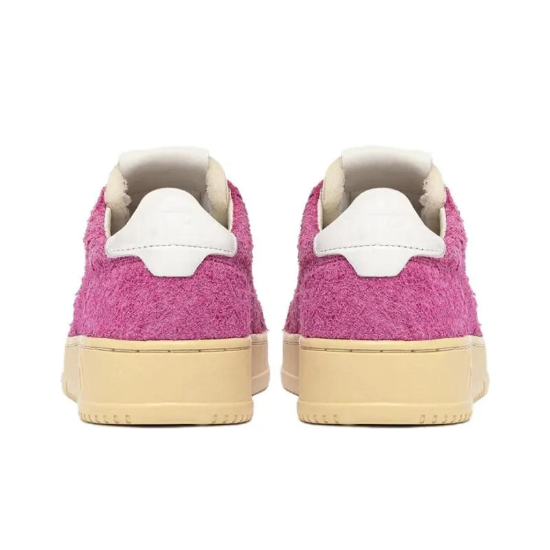 AUTRY Medalist Low Top Skateboard Shoes Women's Fuchsia-3
