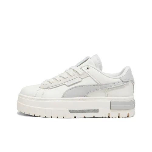 PUMA Mayze Crashed Self Love Anti Slip Wear Resistant Low Top Skateboard Shoes Women's Steady Gray