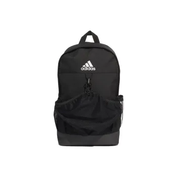 Adidas Recycled Polyester Soccer Bag Backpack Regular Unisex Black