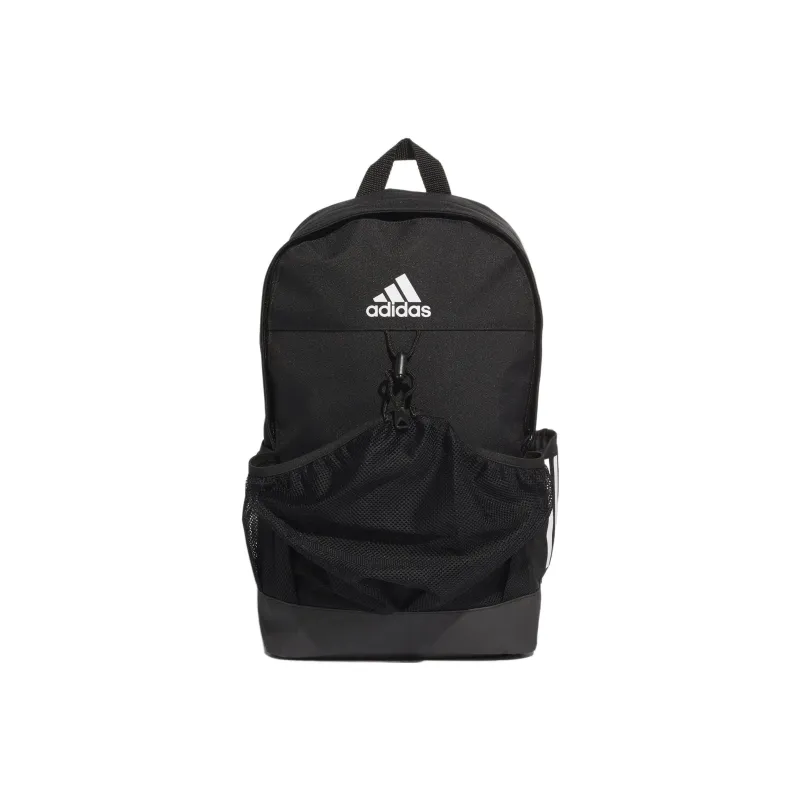Adidas Recycled Polyester Soccer Bag Backpack Regular Unisex Black-0