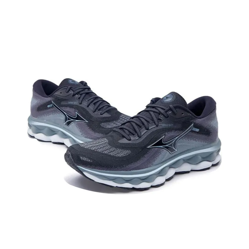 Mizuno Wave Sky 7 'Black Grey' Men's-2