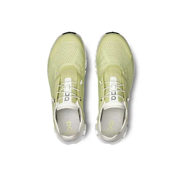 On Cloud 5 Breathable Low Top Running Shoes Men's Yellow White-3