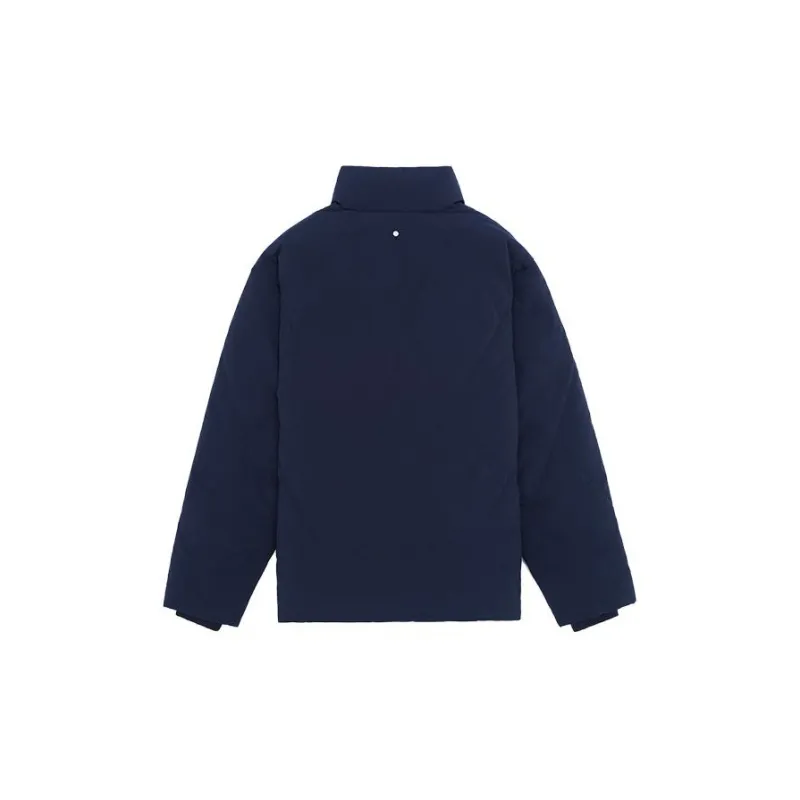 LI NING 1990 Classic Collection Down Jackets Men Dark Marine Blue-1