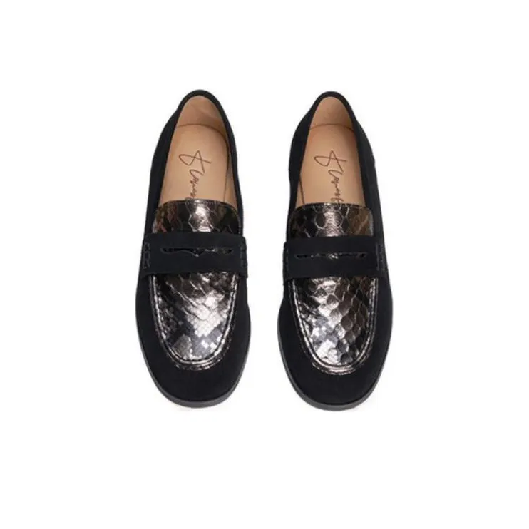 F·LOVES·f Loafers Women's Black-2