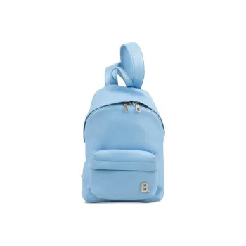 Balenciaga Soft Leather Backpack Mini Unisex Blue