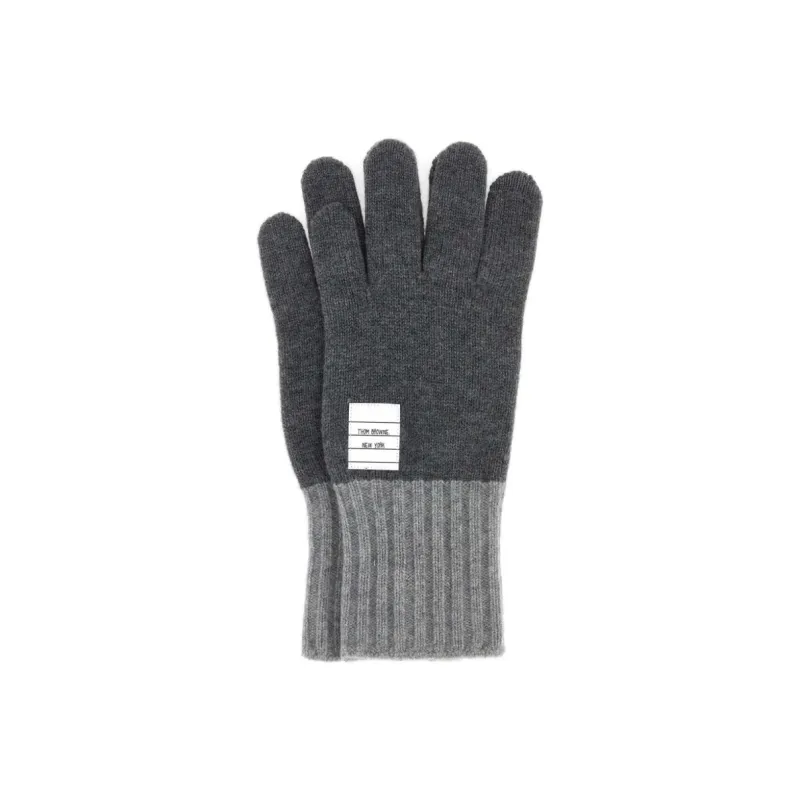 THOM BROWNE RWB stripe Wool Gloves-1