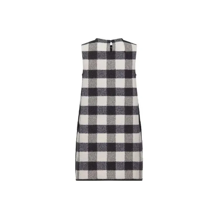 DIOR SS23 Sleeveless Dress Women's Gray-1