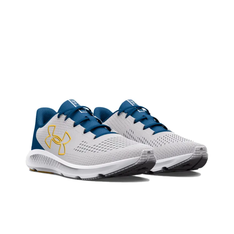 Under Armour Charged Pursuit 3 Big Logo Running Shoes 'Grey Teal'-2