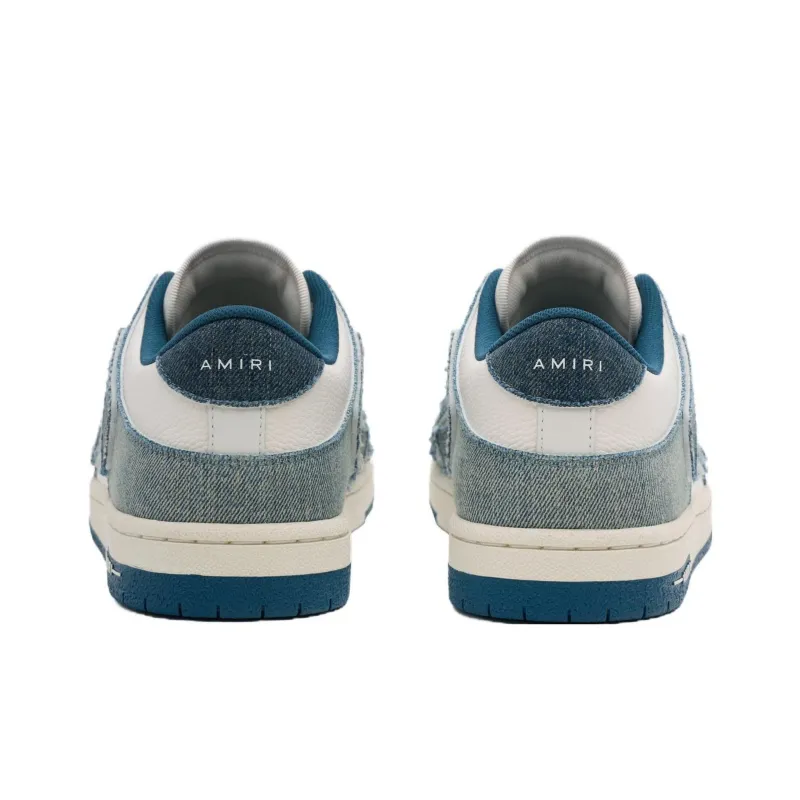 AMIRI Skel Top Low Denim Slate Blue-4