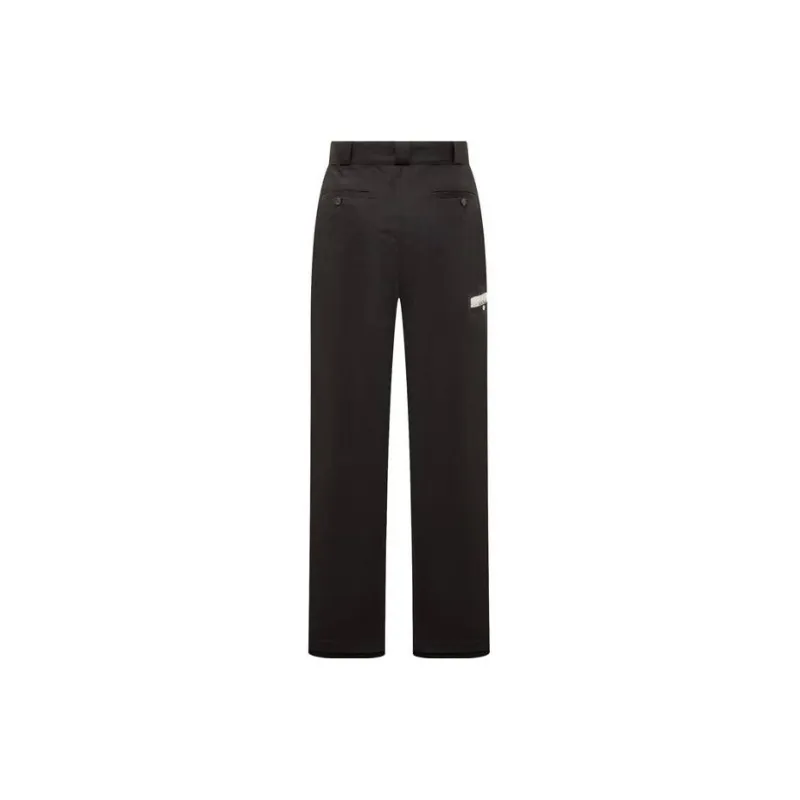 PALM ANGELS Sartorial Loose fit Cotton Trousers-1
