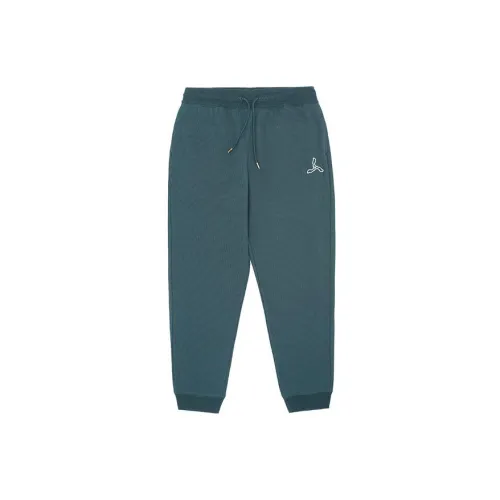 LI-NING 1990 Classic Collection Knitted Sweatpants Men New Fragrance Green