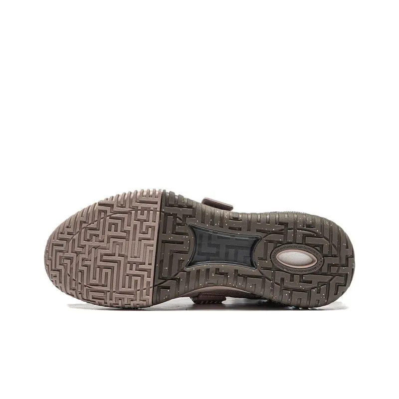 LiNing Rage Anti Slip Wear Resistant Basketball Shoes Men's Umber-2