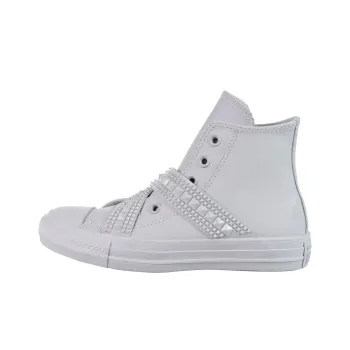 Converse Chuck Taylor All Star Punk Strap High Top 'Pure Platinum' Women's