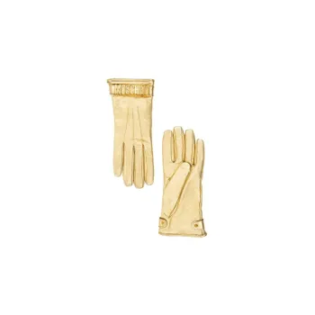 MOSCHINO Gloves Women's Gold