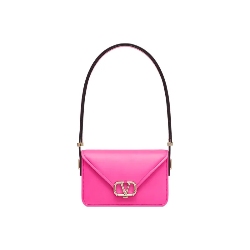 Valentino Calfskin Handbag Shoulder Bag Women's Pink-0