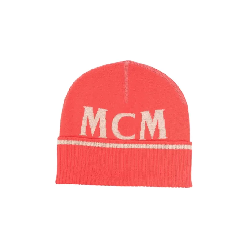 MCM Beanies Unisex Pink-0