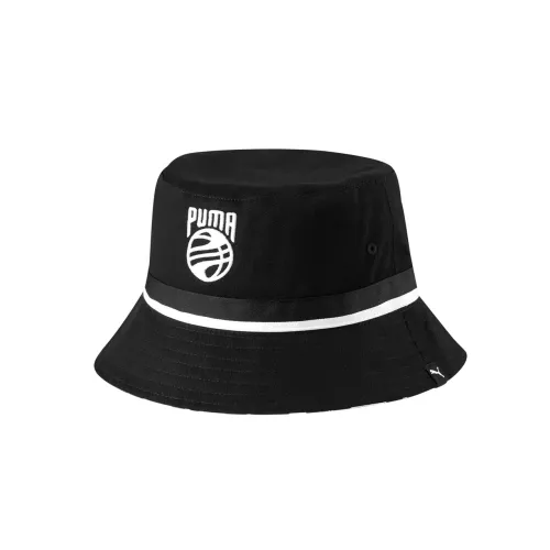 PUMA Basketball Collection Bucket Hats Unisex Black