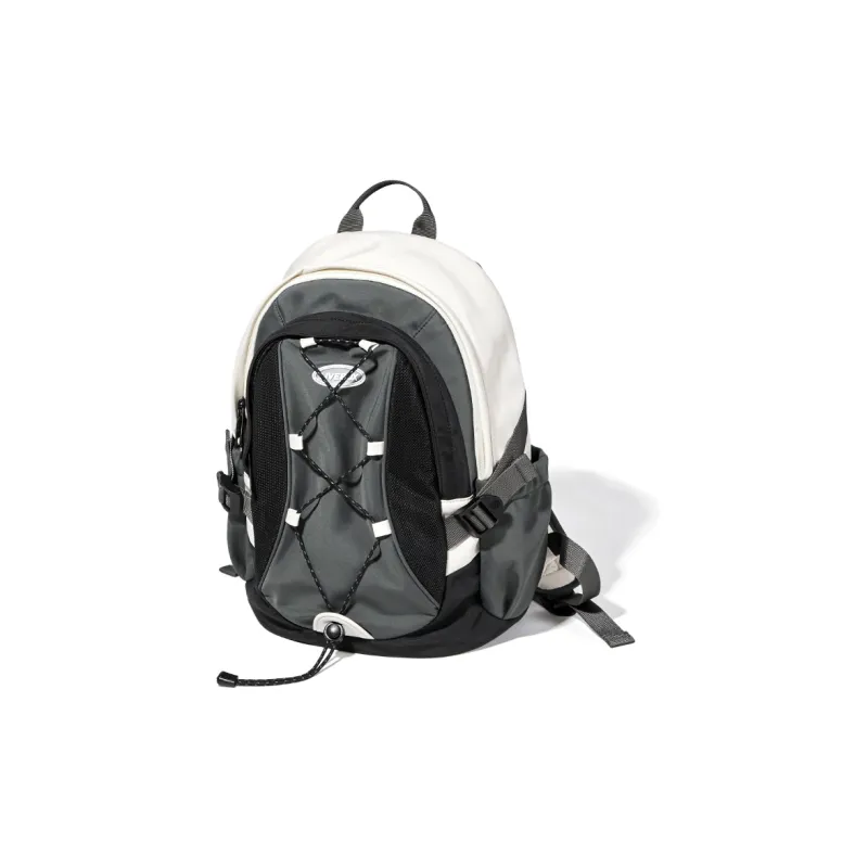 LIVEBOX EN DIRECT Nylon Fabric Backpack Small Size Women's Purple Dopamine Dressing Color Scheme-6