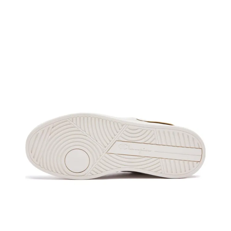 Champion Edition 1 Low Top Skateboard Shoes Men's White-4