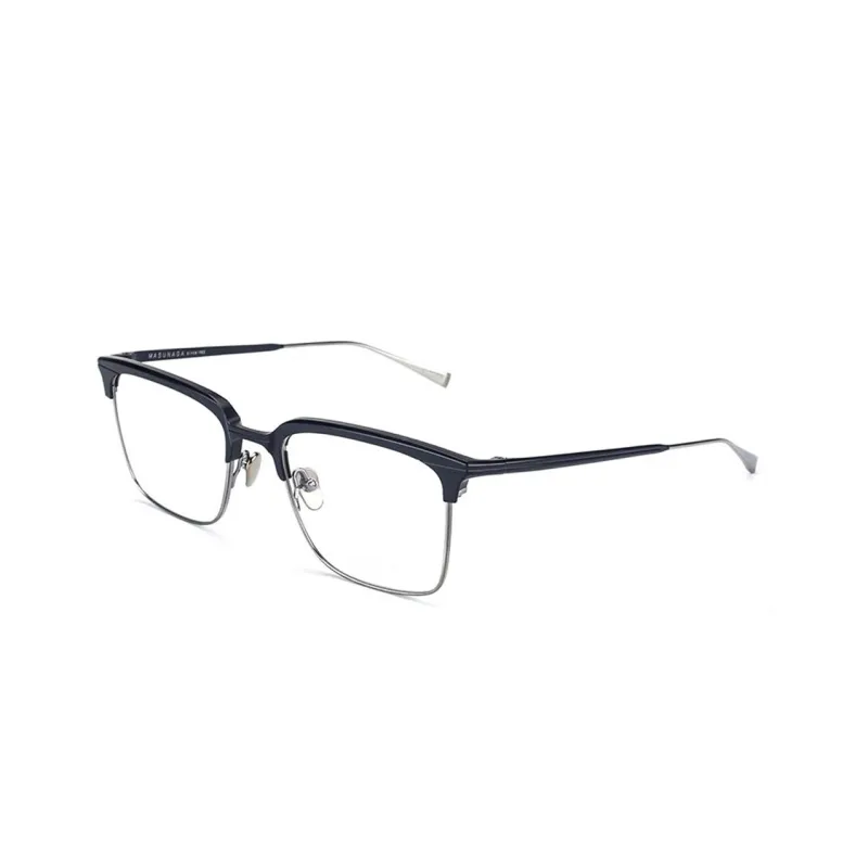 MASUNAGA Waldorf Square frame Glasses-7