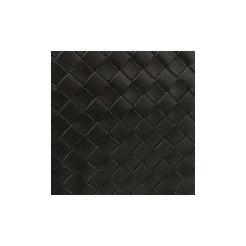 Bottega Veneta Leather Clutch Women's Dark Brown-3