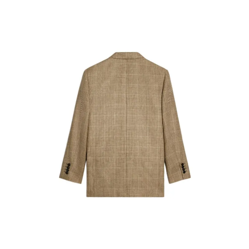 CELINE Jude Jacket 'Camel/Gris/Marron'-1