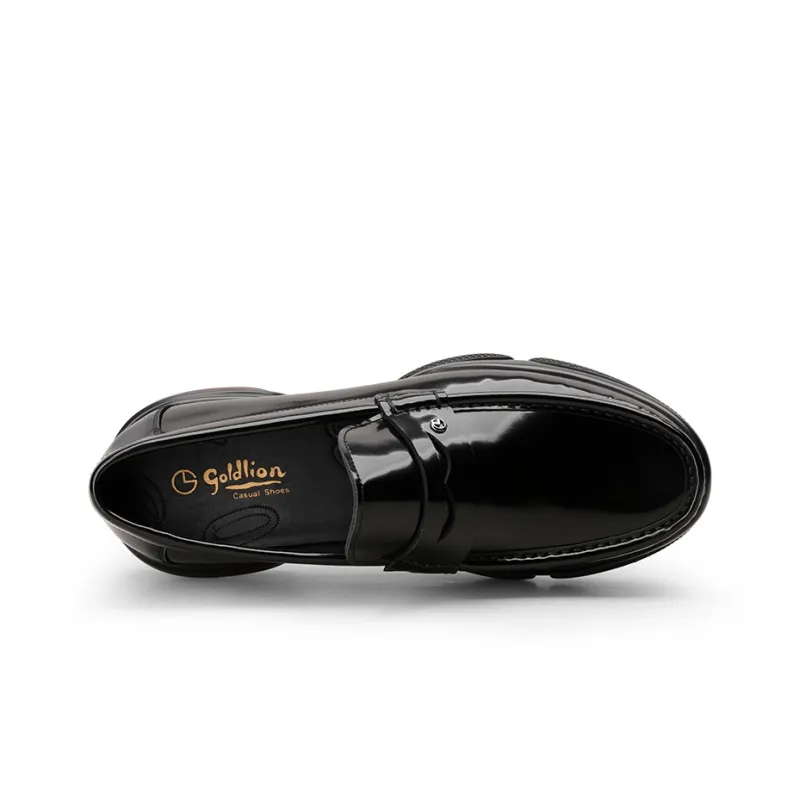 GOLDLION Loafers Men Black-2