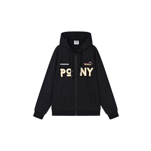 Pony Sweatshirts Unisex Black