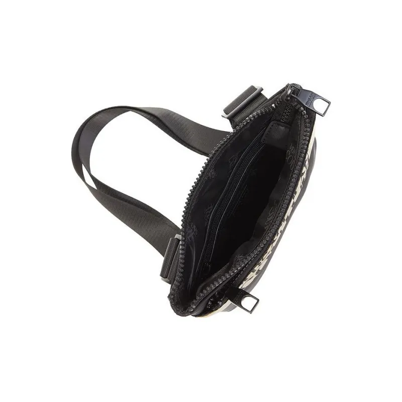 VERSACE JEANS COUTURE Logo Printed Zipped Shoulder Bag-4