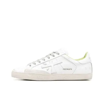 PREMIATA Steven Low-Top Skateboard Shoes Men's White