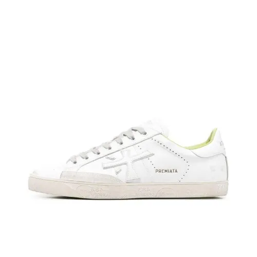 PREMIATA Steven Low-Top Skateboard Shoes Men's White