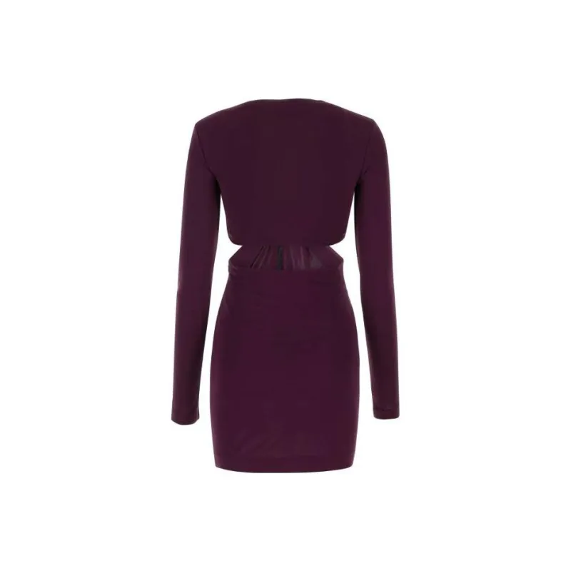 DSQUARED 2 Cut-Out Long-Sleeved Mini Dress-1