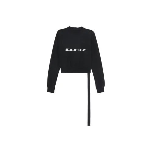 Rick Owens DRKSHDW Sweatshirts Women's Black