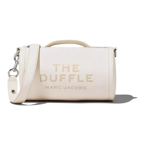 MARC JACOBS The Leather Duffle Bag White