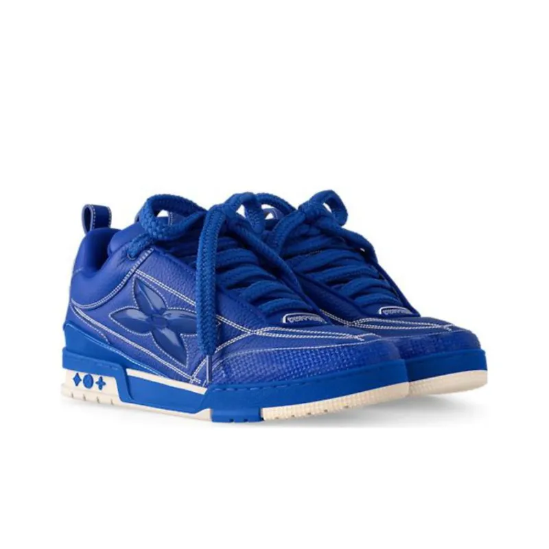 LOUIS VUITTON Skate Sneakers 'Blue'-2