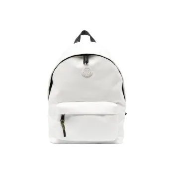 Moncler Pierrick Polyamide Backpack Men's White