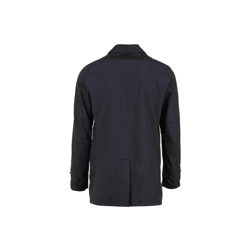 HERNO Point collar Button through Coat-1