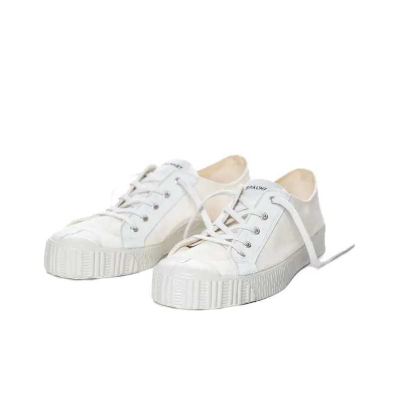 SPALWART Low Top Skateboard Shoes Unisex Gray White-2