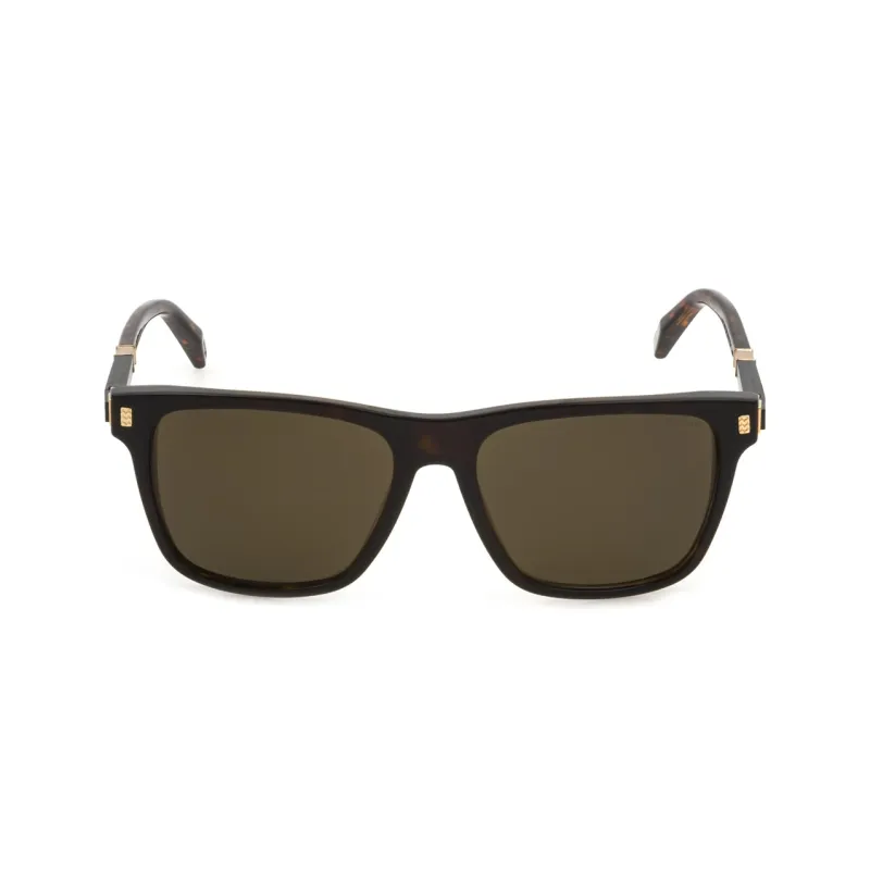CHOPARD Acetate Carbon Fiber Irregular Shape Sunglasses Men's Black-1