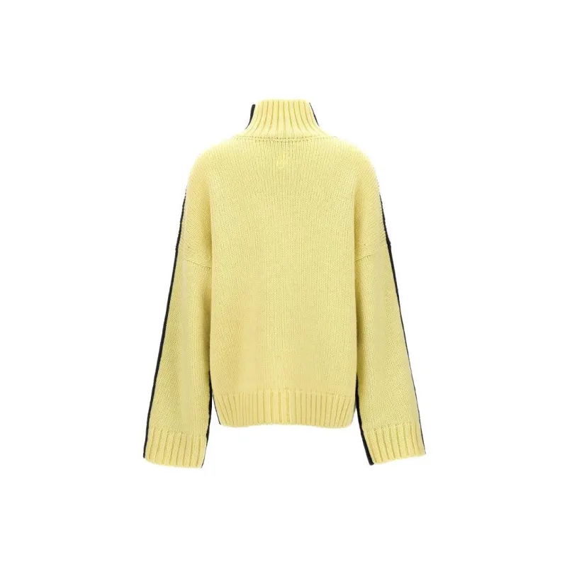 JW Anderson Logo embroidered Roll neck Jumper-1