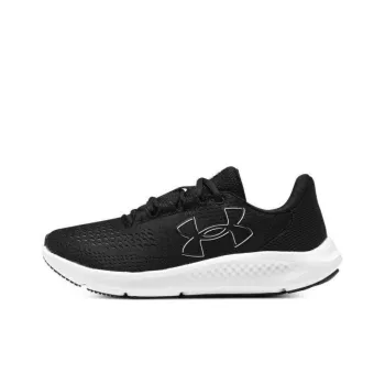Under Armour Charged Pursuit 3 'Big Logo Black White' Women's
