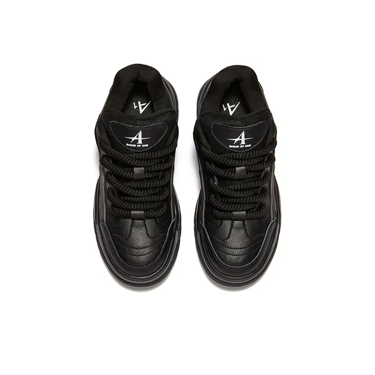 A1 Coverage Wear-Resistant Low-Top Puffy Skateboard Shoes Unisex-9