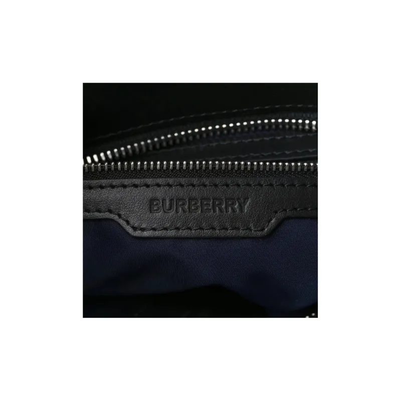 Burberry Nylon Tote Bag, Shopping Bag, Handbag Trumpets Women's Marine Blue-4