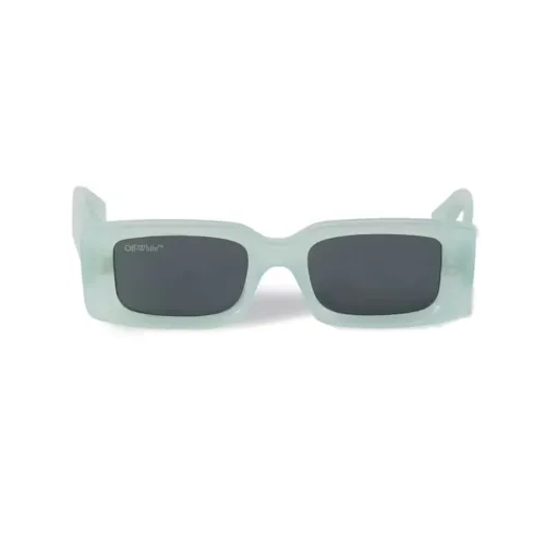 OFF-WHITE Sunglasses Arthur Rectangular Frame Ice/Dark Grey 19321710