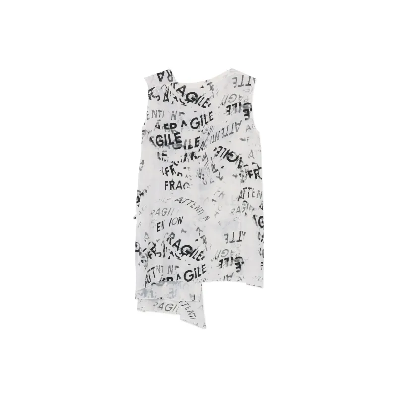 Yohji Yamamoto Tank Tops Women's White-1