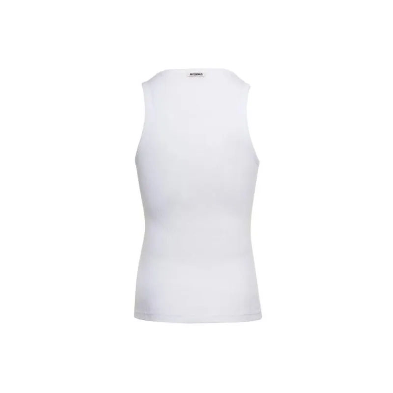 Jacquemus Ribbed Tank Top-1