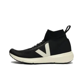 VEJA Runner Mid V Knit Rick Owens Black Pierre