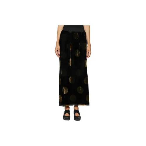 UMA WANG Casual Long Skirts Women's Black