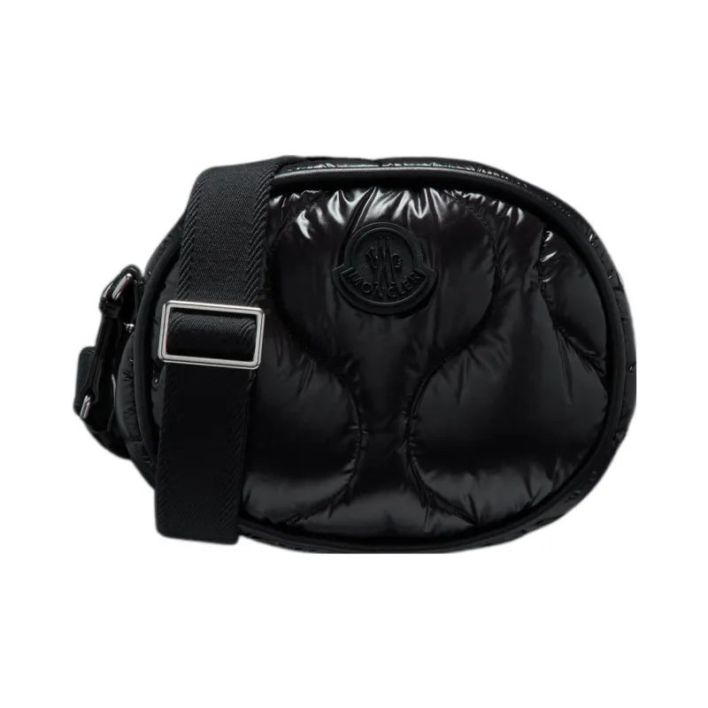 Moncler Logo Patch Zip Up Shoulder Bag-0
